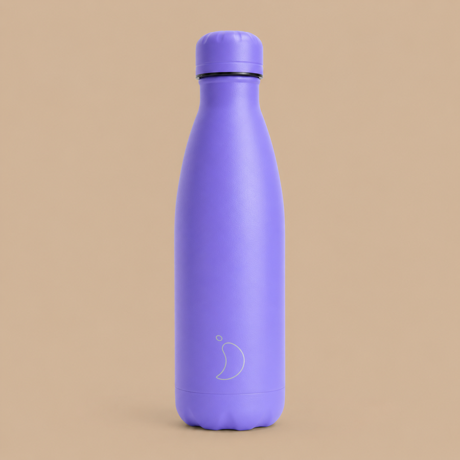 Chilly's Original Stainless Steel Water Bottle 500ml - Violet