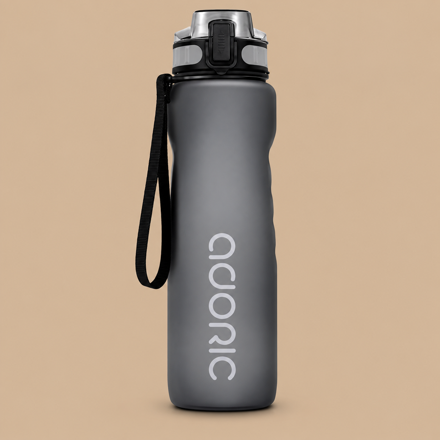 ADORIC Sports Water Bottle, Grey