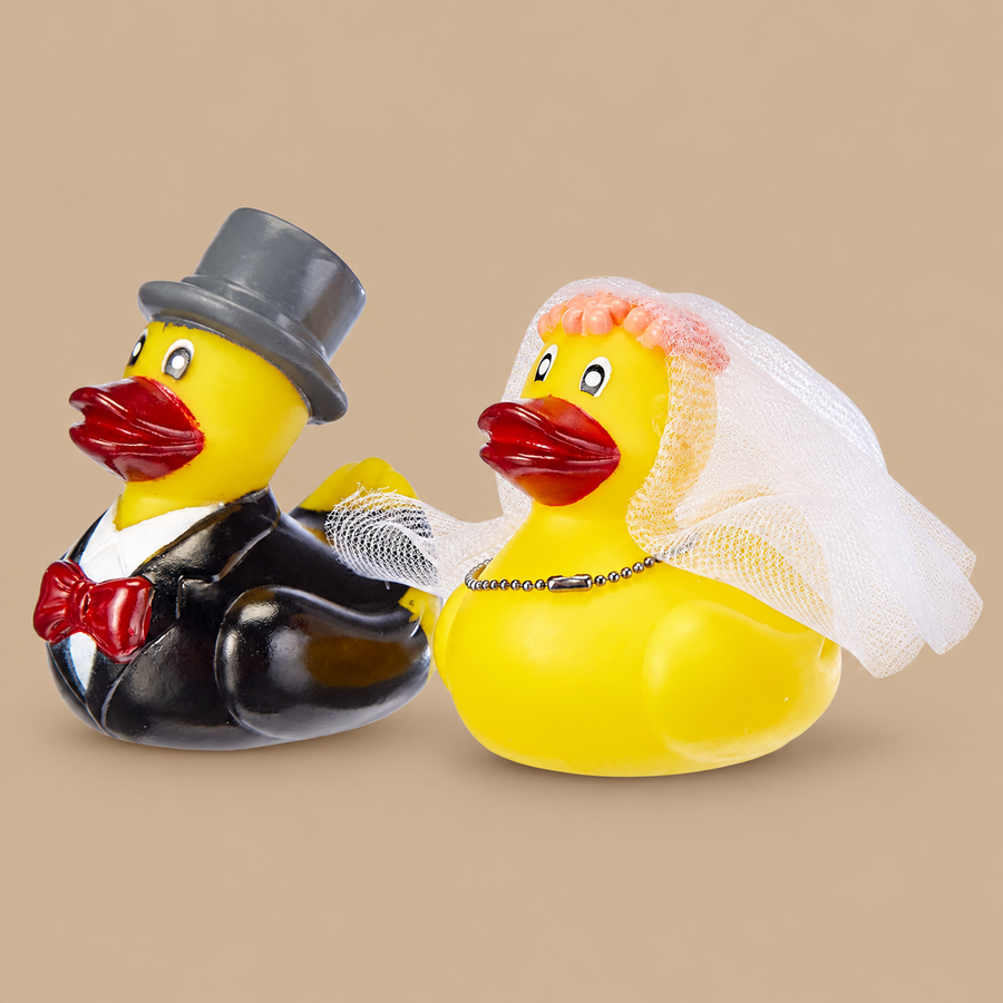 Mr & Mrs Duck Figurine Set