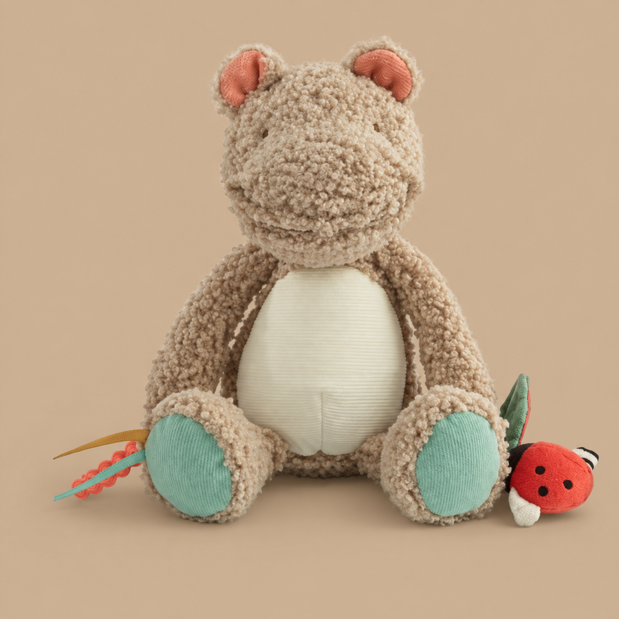 Mamas and Papas Henry Hippo Soft Activity Toy