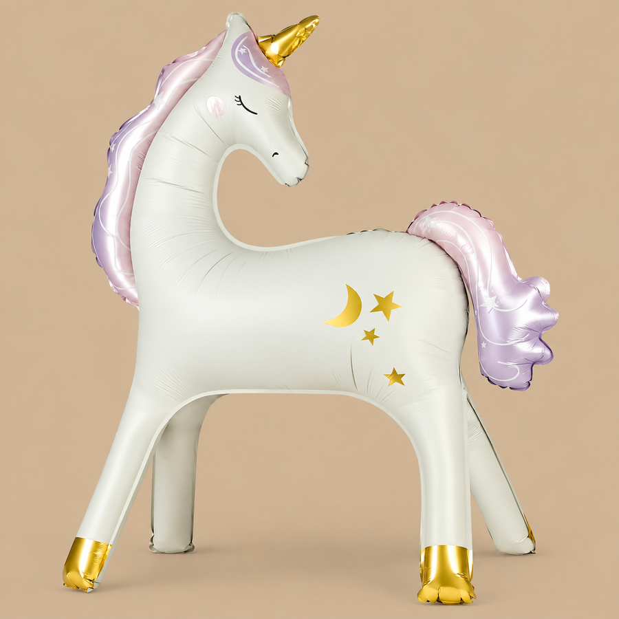 Standing Unicorn Foil Balloon for Decoration 95x86cm