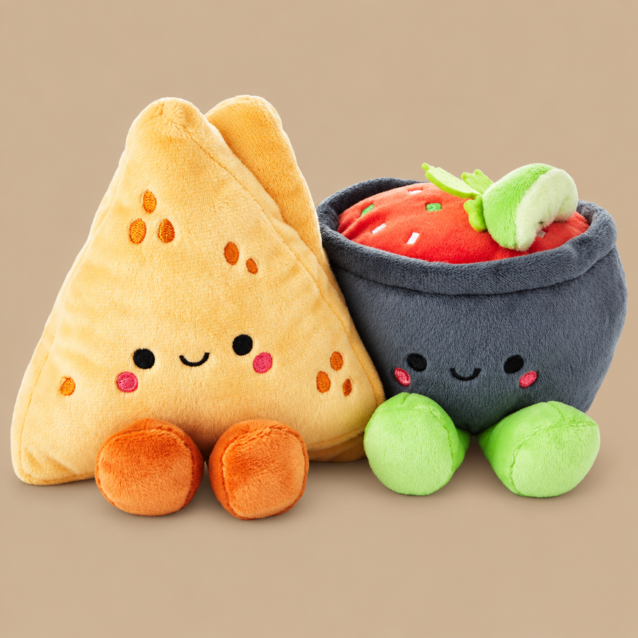 Hallmark Better Together Nacho and Salsa Plush Pair