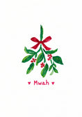 Load image into Gallery viewer, Christmas - Personalised Card — with punch holes
