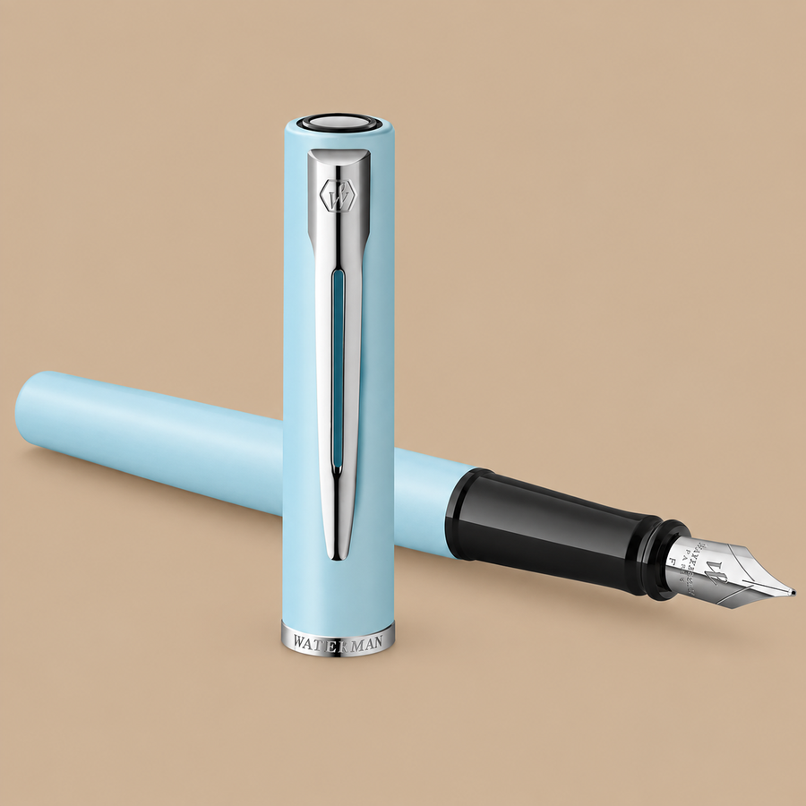 Waterman Allure Fountain Pen - Baby Blue