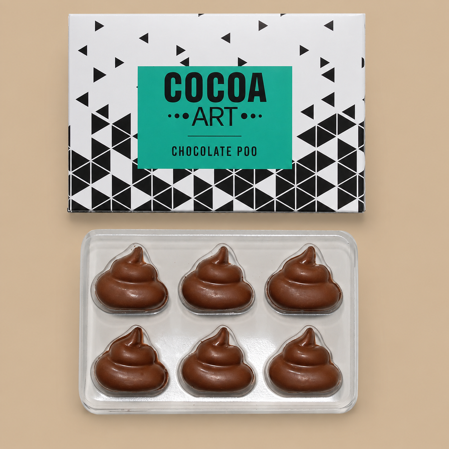Friars Edible Poo Shaped Chocolate