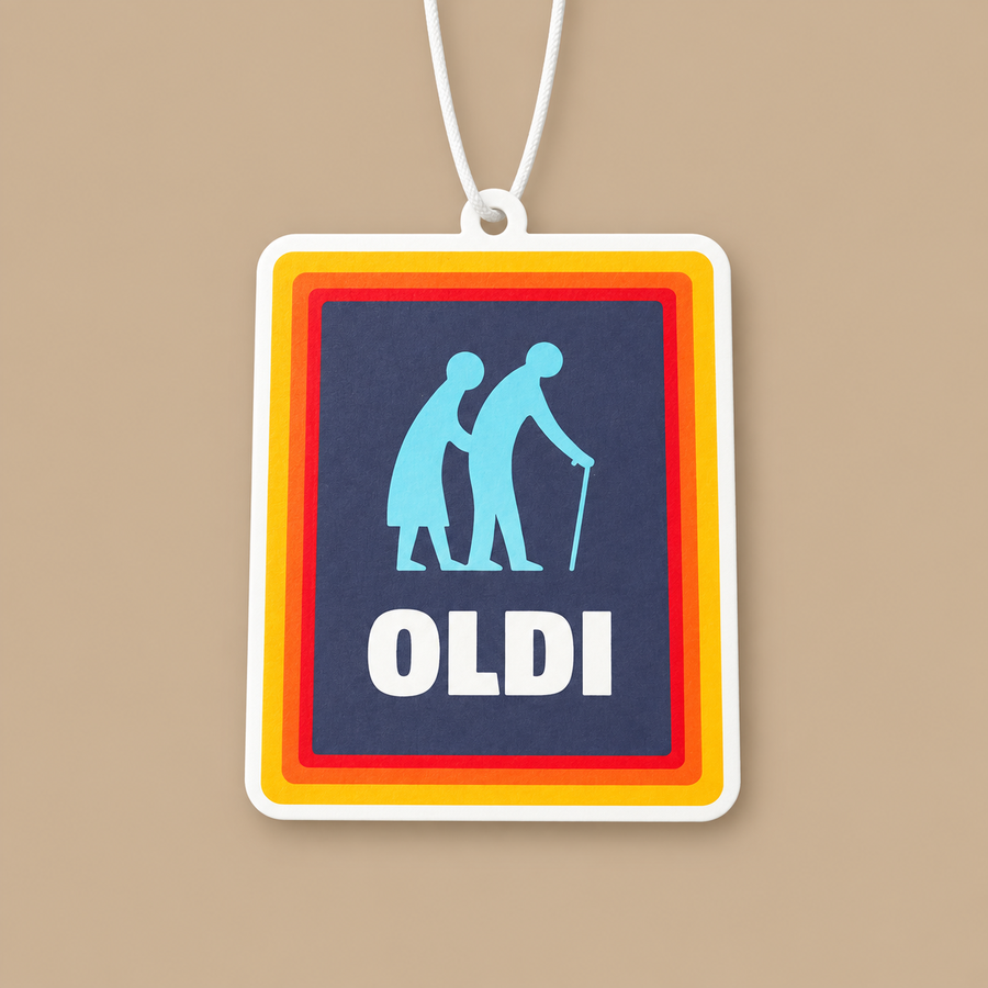 OLD! Funny Hanging Car Air Freshener