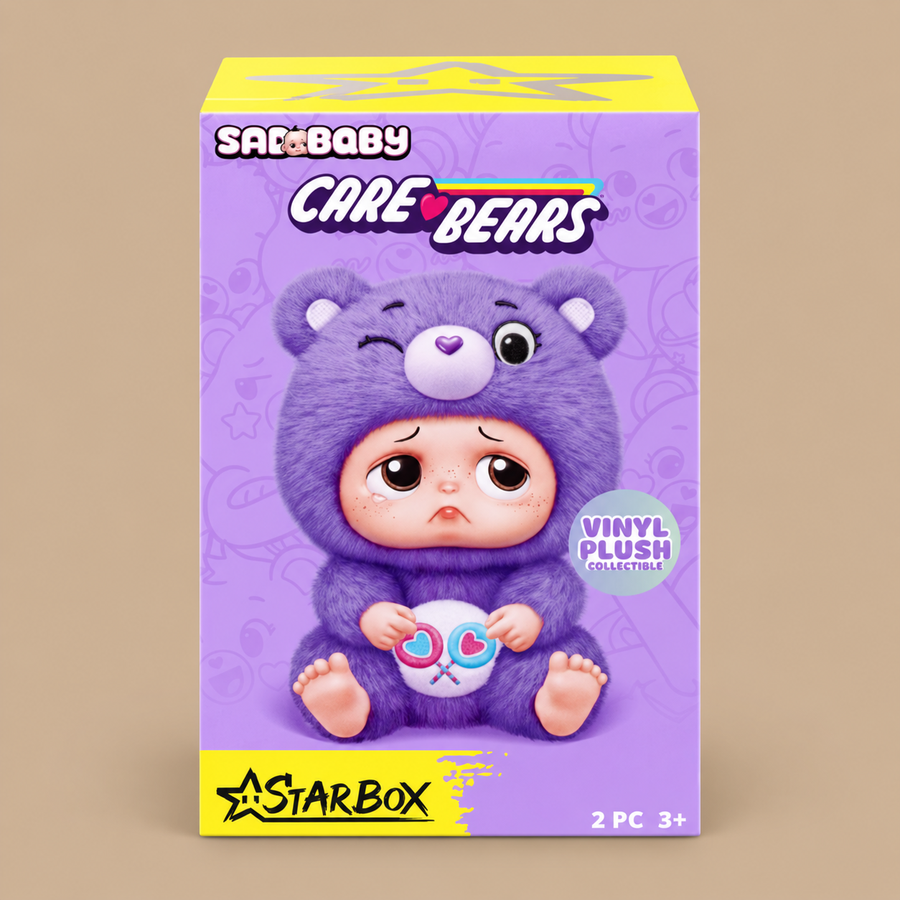 STARBOX Sad Baby Care Bears