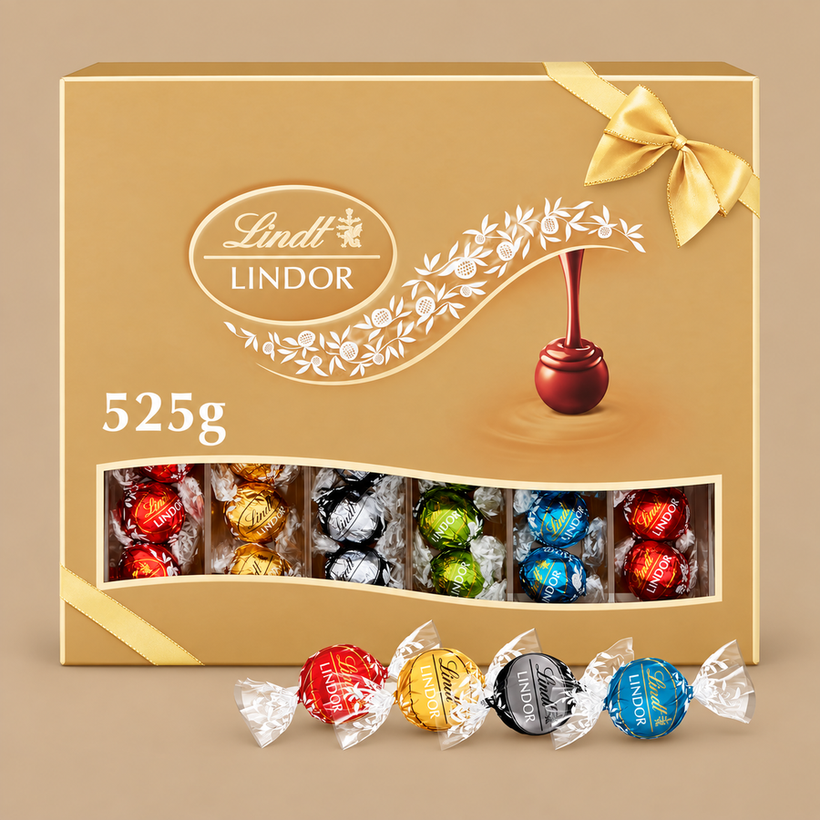 Lindt Lindor Assorted Chocolate Truffles Gift Box