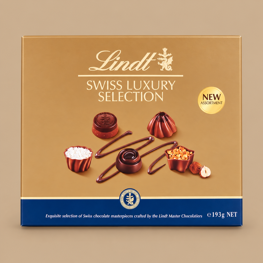 Lindt Swiss Luxury Selection Chocolate Box