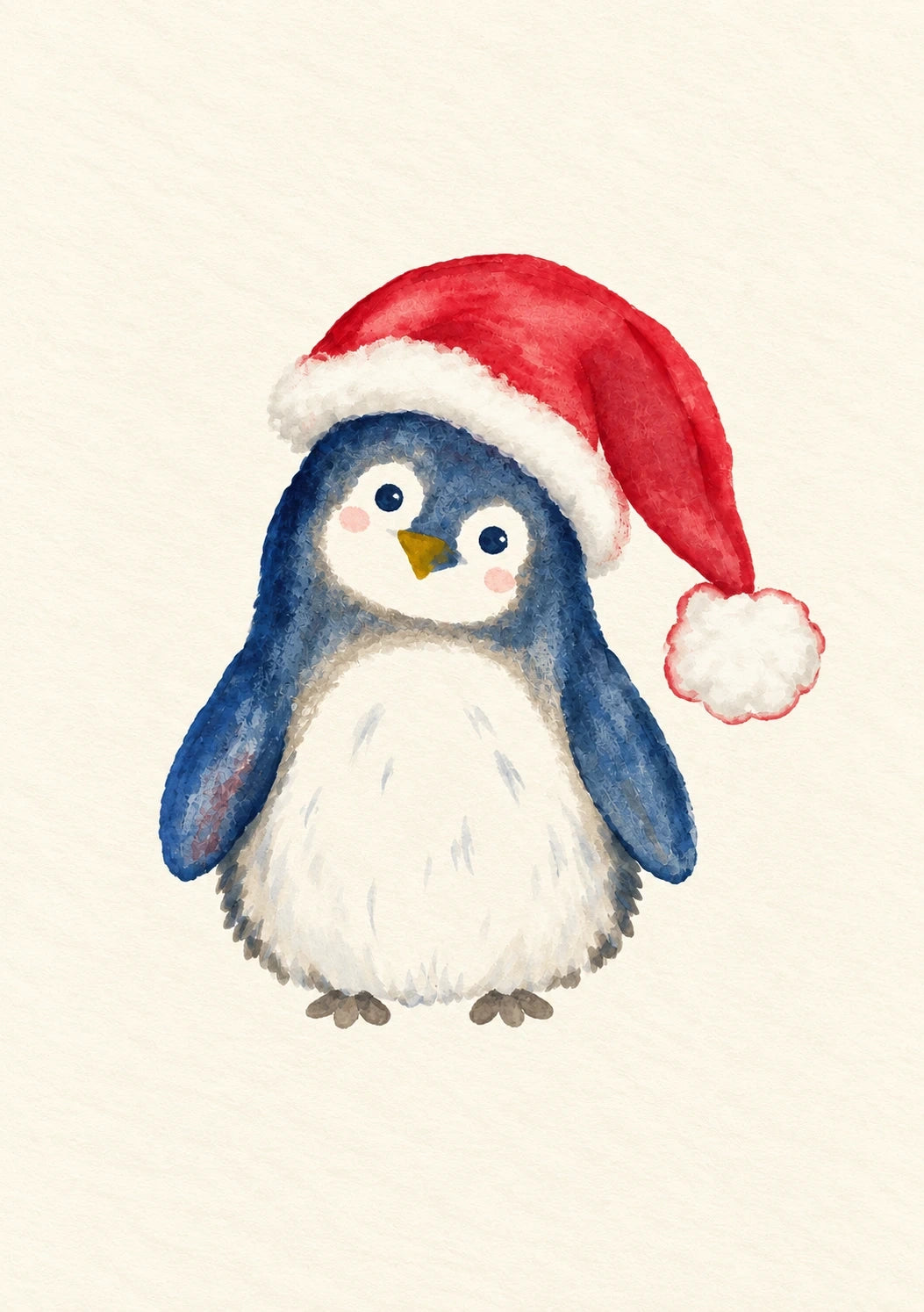 Christmas - Personalised Card — with punch holes