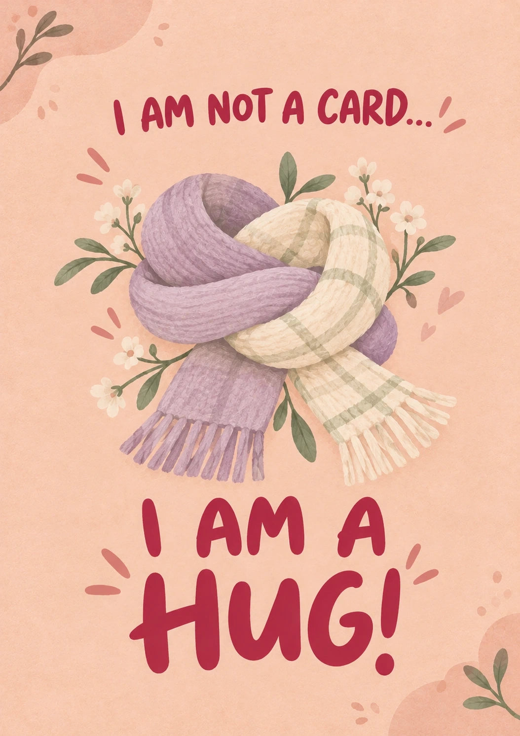 Friendship - Personalised Card — with punch holes
