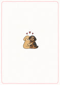 Load image into Gallery viewer, Friendship - Personalised Card — with punch holes
