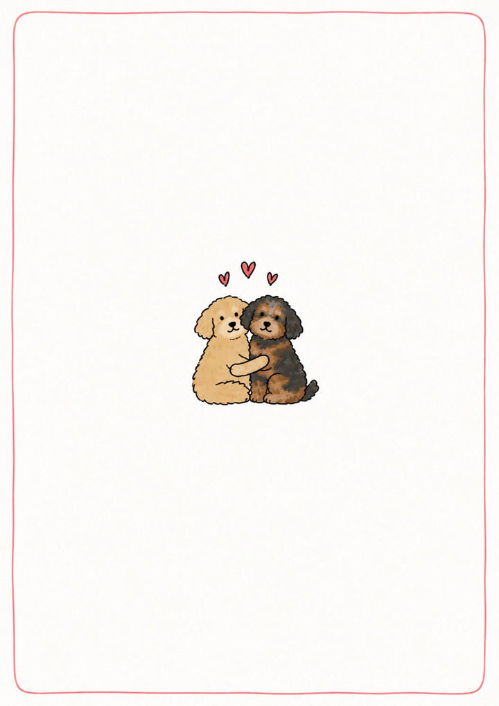 Friendship - Personalised Card — with punch holes