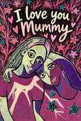 Load image into Gallery viewer, Heartfelt Cubist Art Mum Hug Birthday Card for Her
