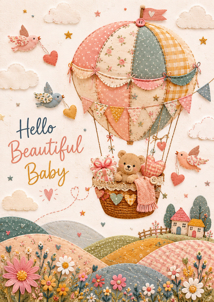 New Baby - Personalised Card