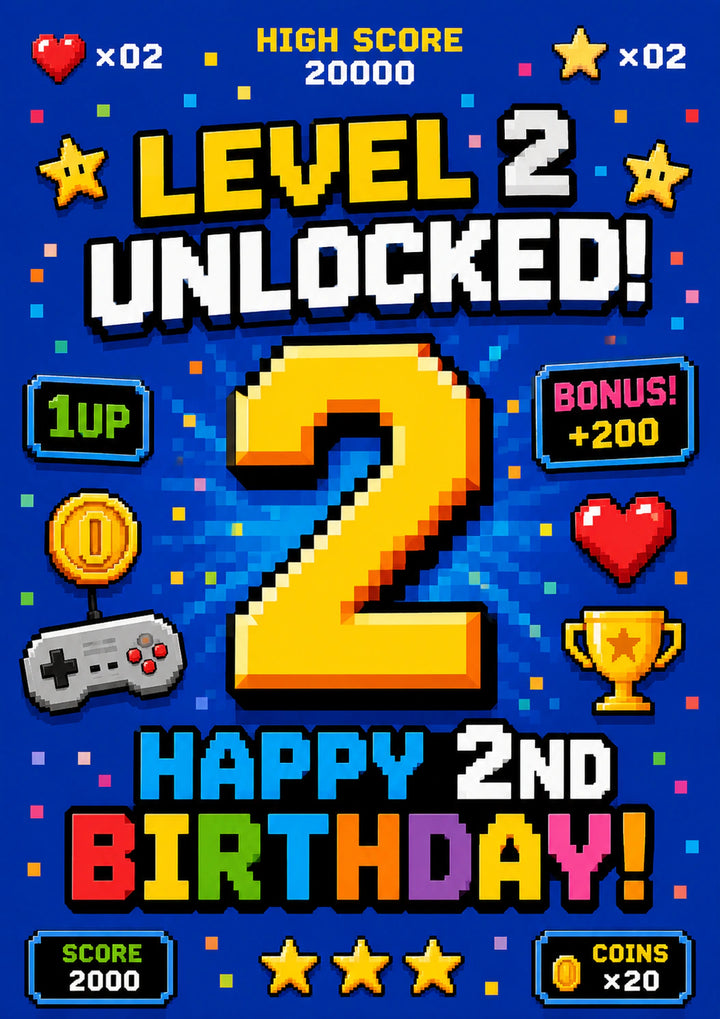 Birthdays - Personalised Card