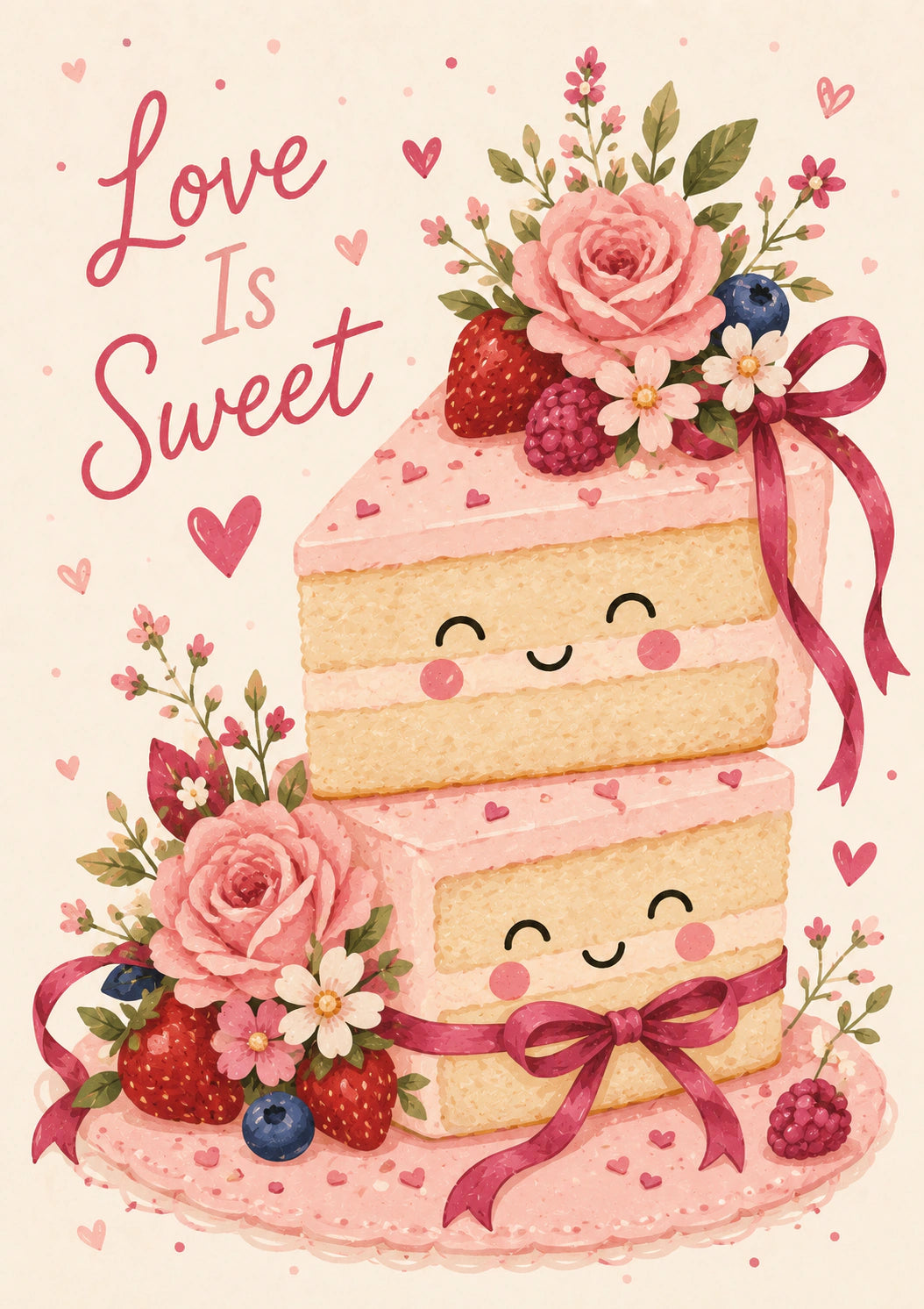 Engagement - Personalised Card — with punch holes