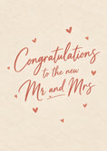 Load image into Gallery viewer, Weddings - Personalised Card — with punch holes
