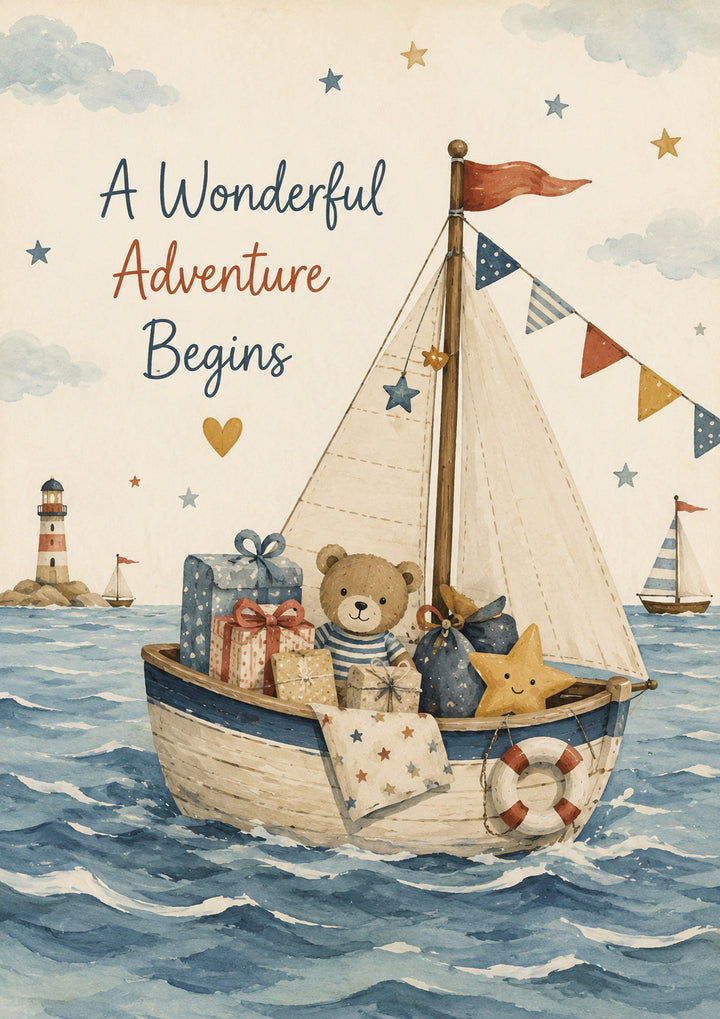 New Baby - Personalised Card