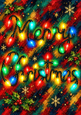 Load image into Gallery viewer, Christmas - Personalised Card — with punch holes
