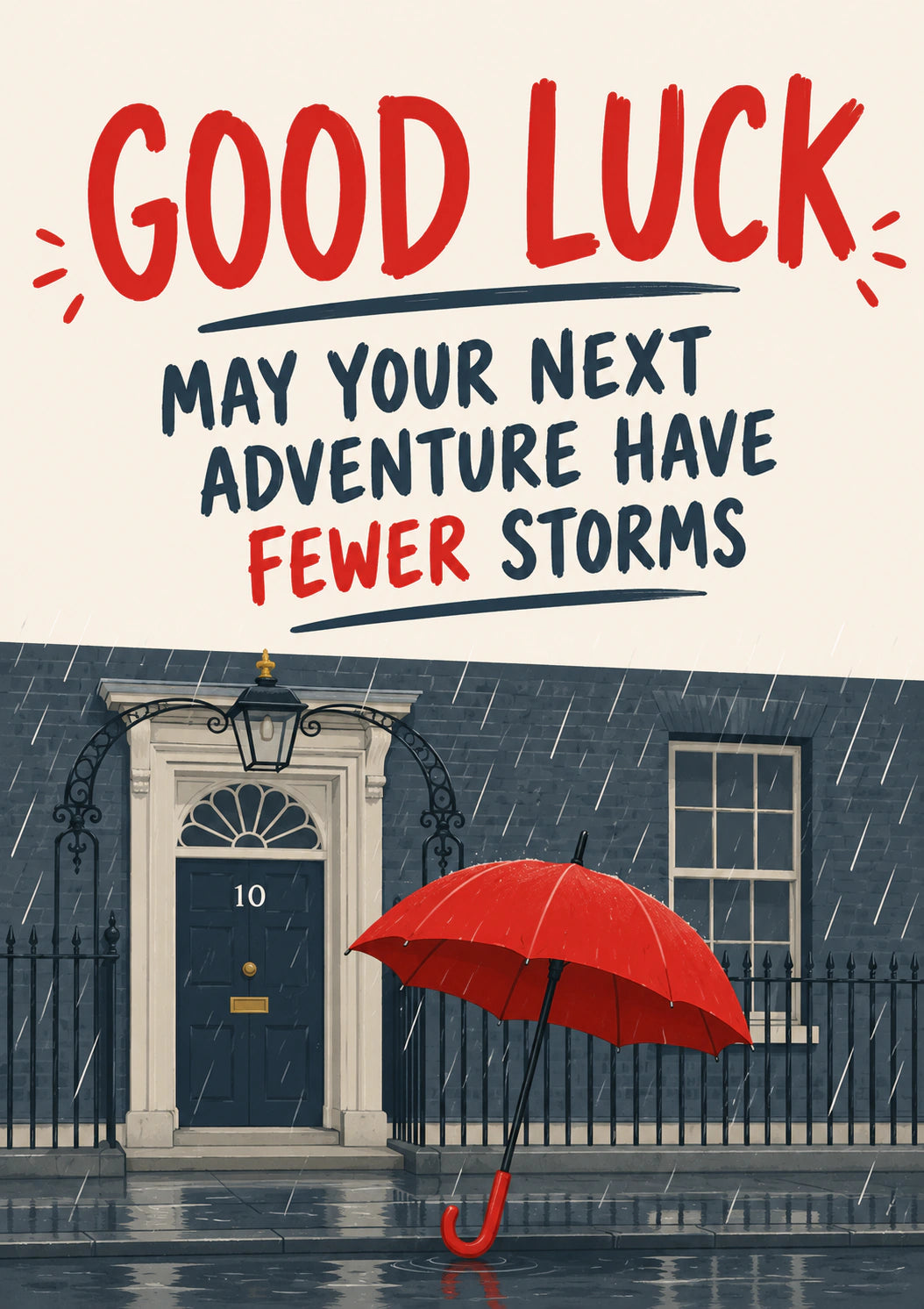 Good Luck - Personalised Card