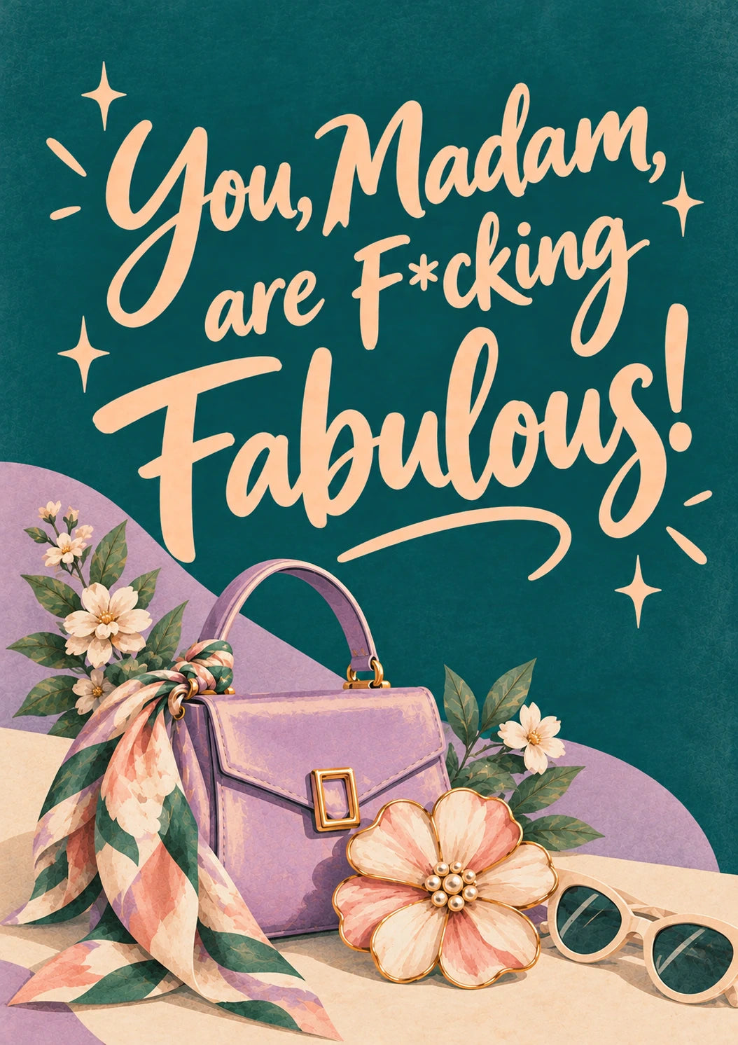 Funny You Madam Are Fabulous Friendship Card for Friend