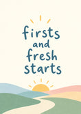 Load image into Gallery viewer, Firsts and Fresh Starts Uplifting Leaving Card for Sister
