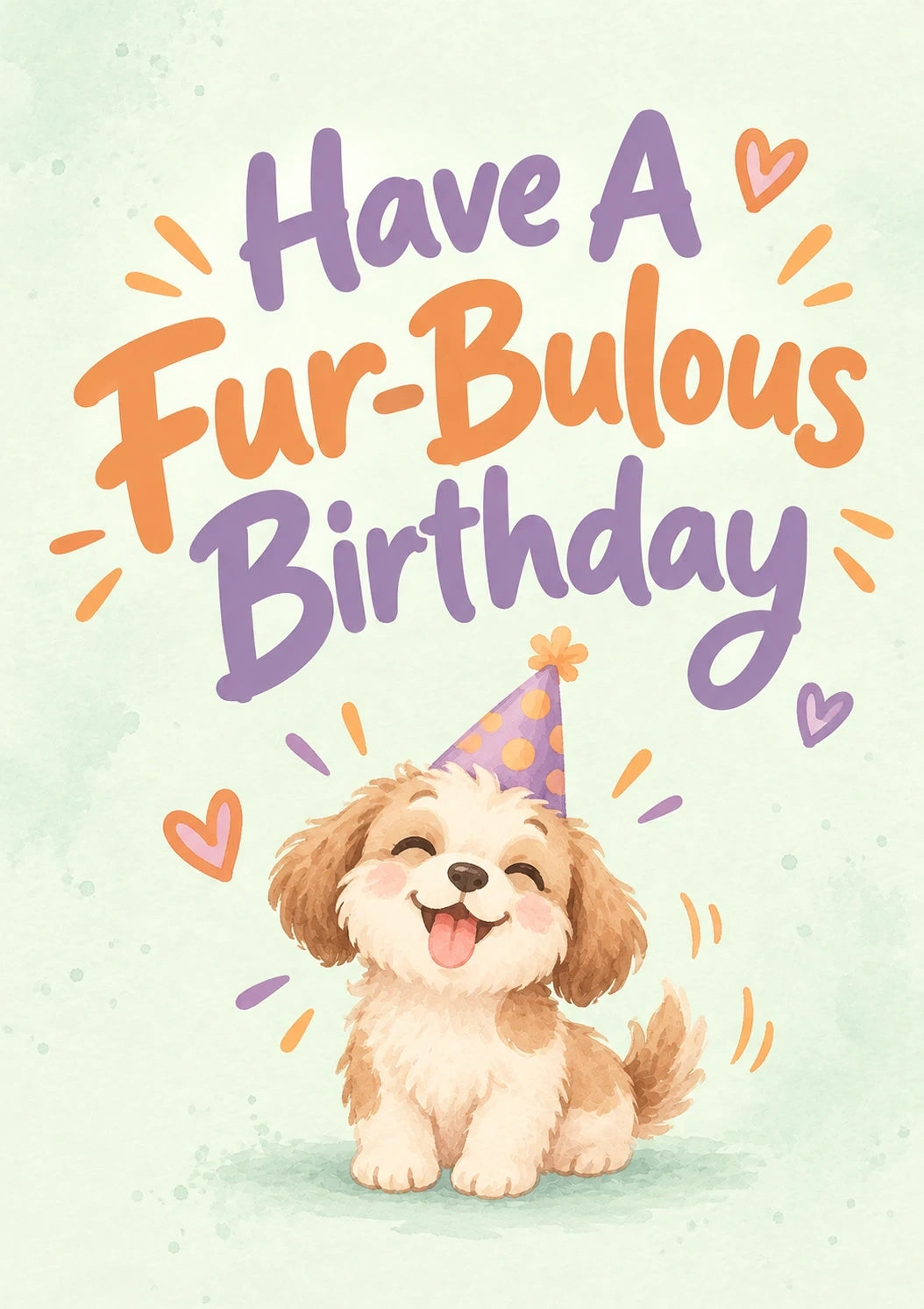 Friendship - Personalised Card — with punch holes