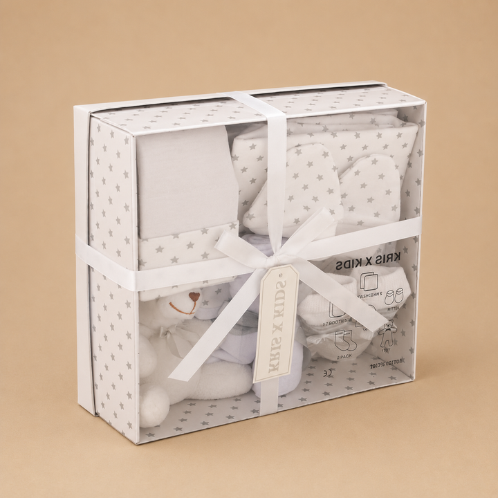 Bee Bo Newborn 7 Piece Luxury Boxed Gift Set