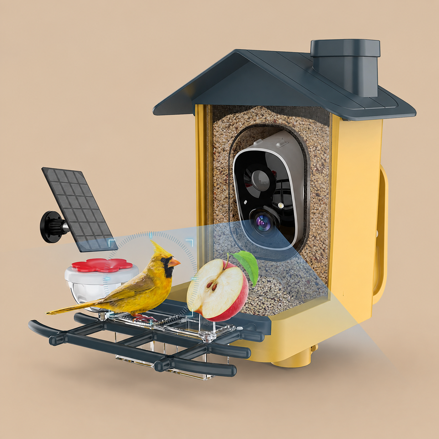 Smart Bird Feeder Camera with AI Identification
