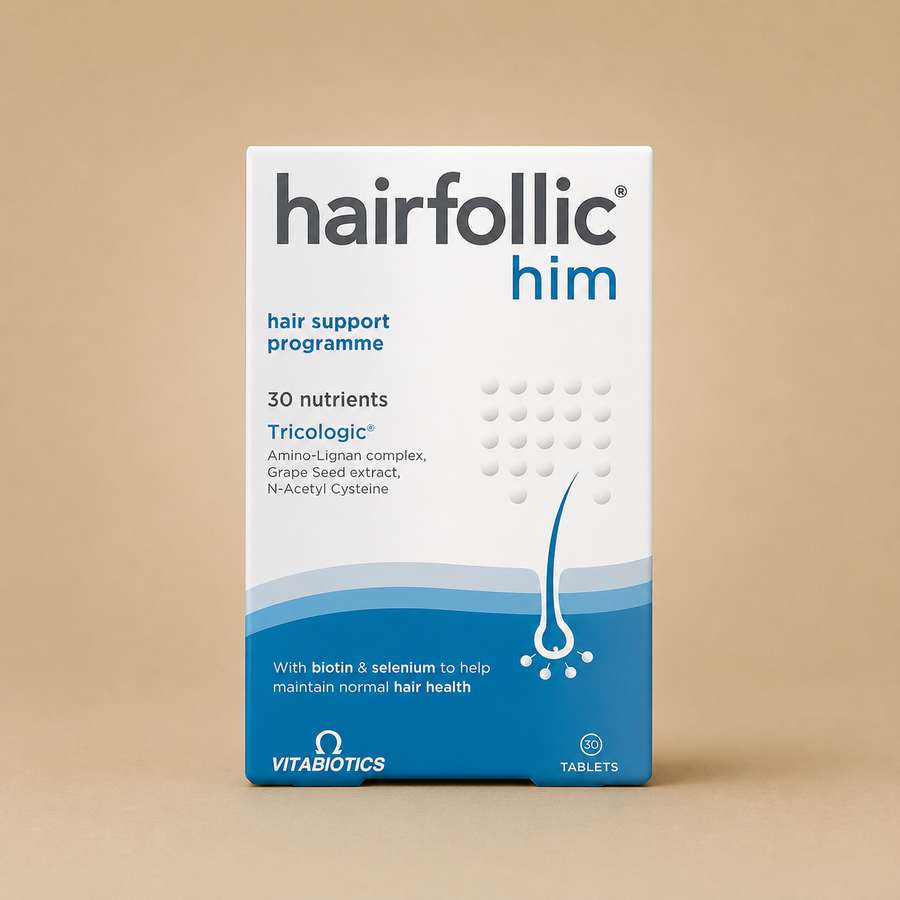 Hairfollic Him Original Vitabiotics for Men - 60 Tablets