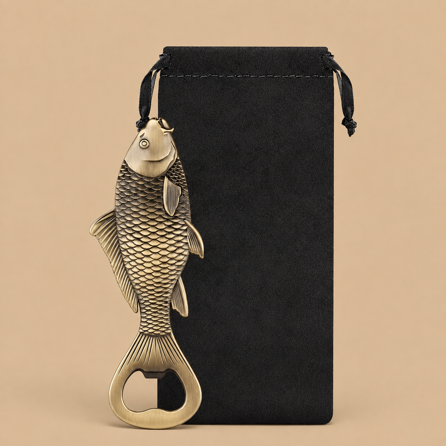 Carp-Inspired Beer Bottle Opener