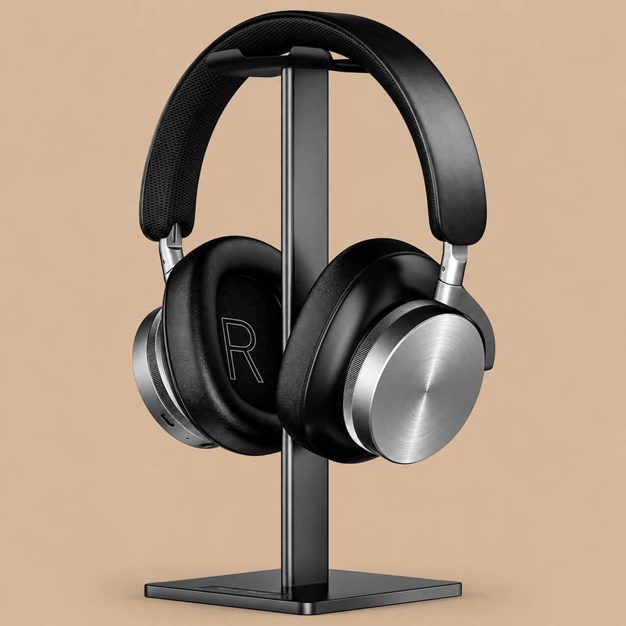 New Bee Headphone Stand Headset - Black