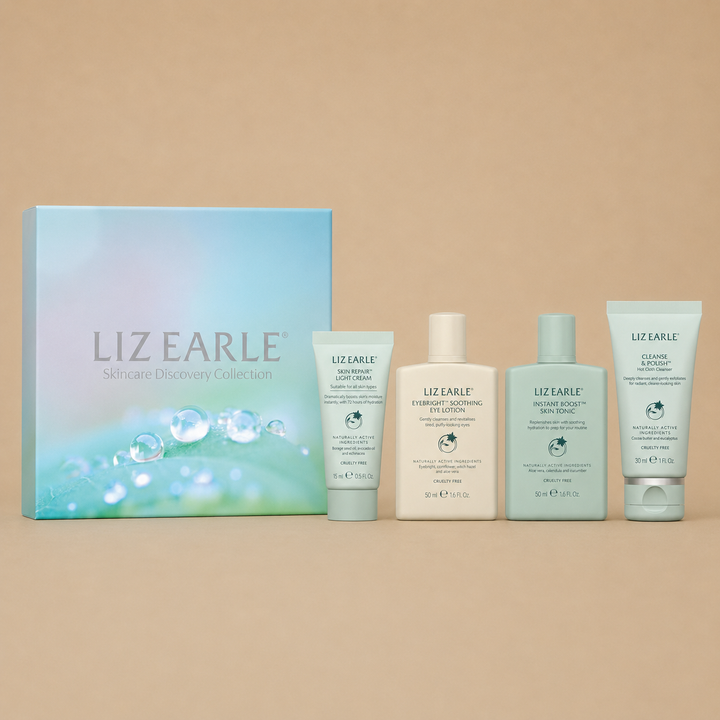 Liz Earle Skincare Discovery Collection 4pc Premium Beauty Gift Set