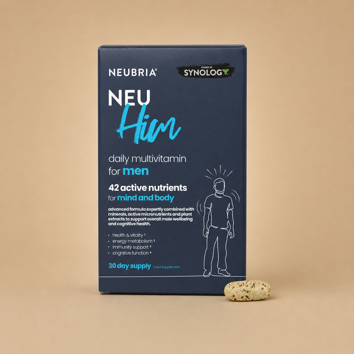 NEUBRIA NEU HIM Multivitamin for Men with Botanicals 42 Active Ingredients - 30 Tablets