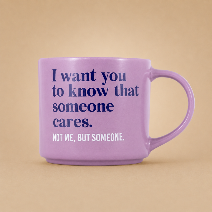 I Want You To Know Cheeky Novelty Mug - Lavender
