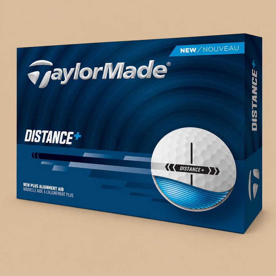 TaylorMade Distance+ Golf Balls 12pcs