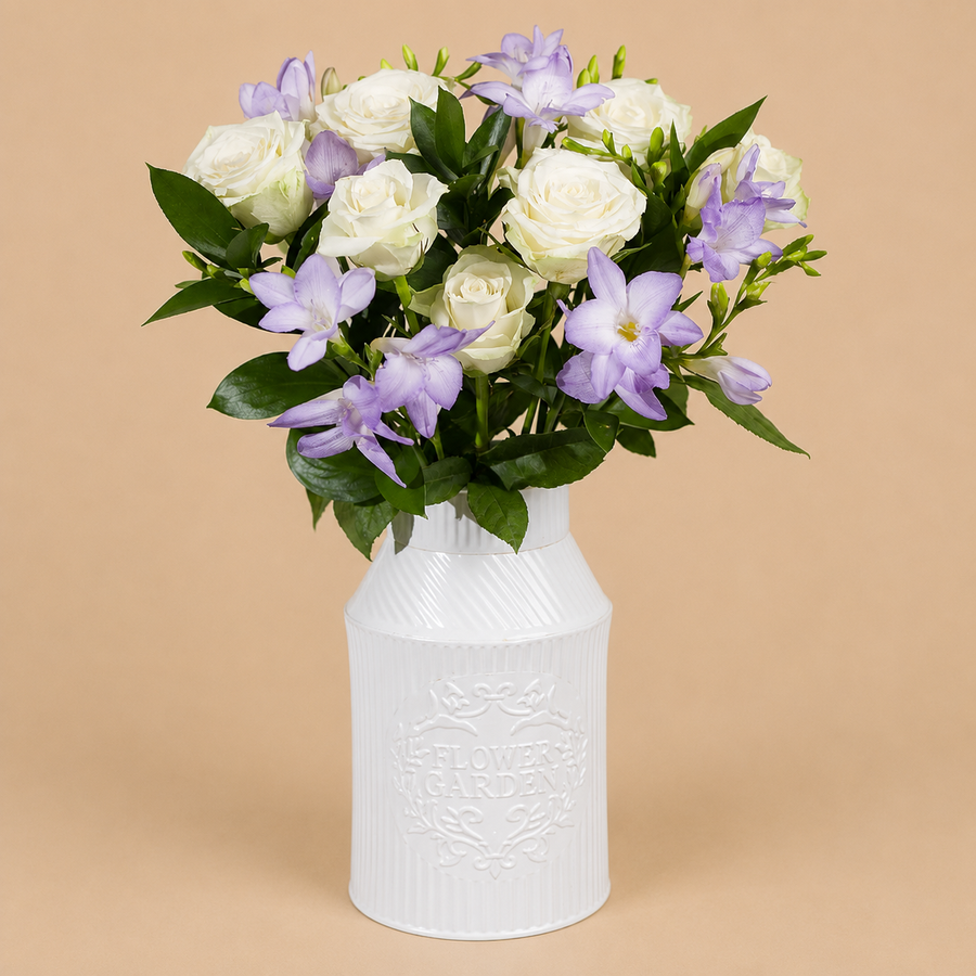 Freesias and Roses