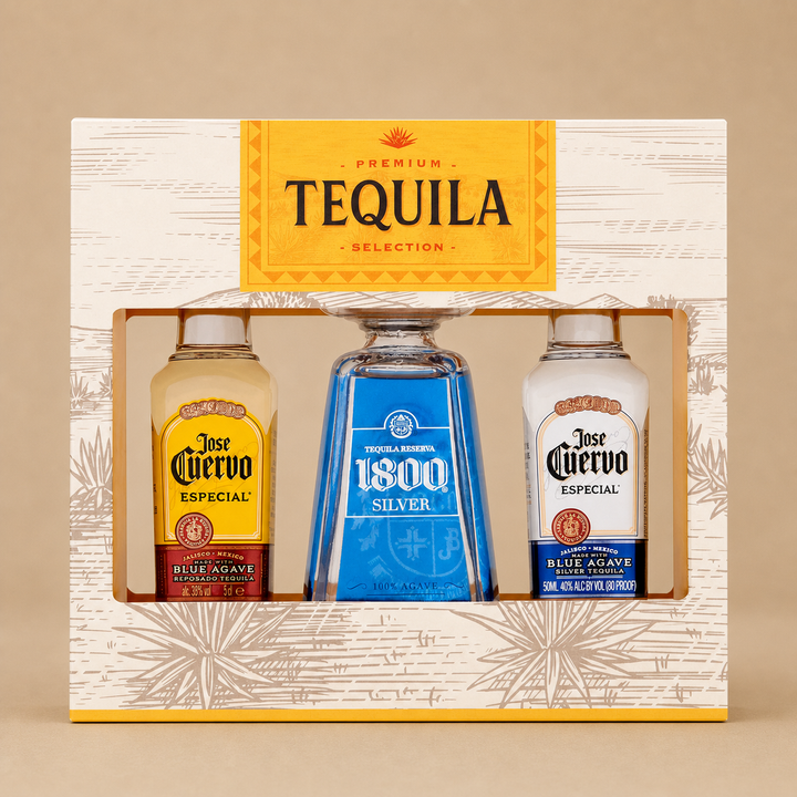 Premium Tequila Tasting Gift Set 3 x 50ml