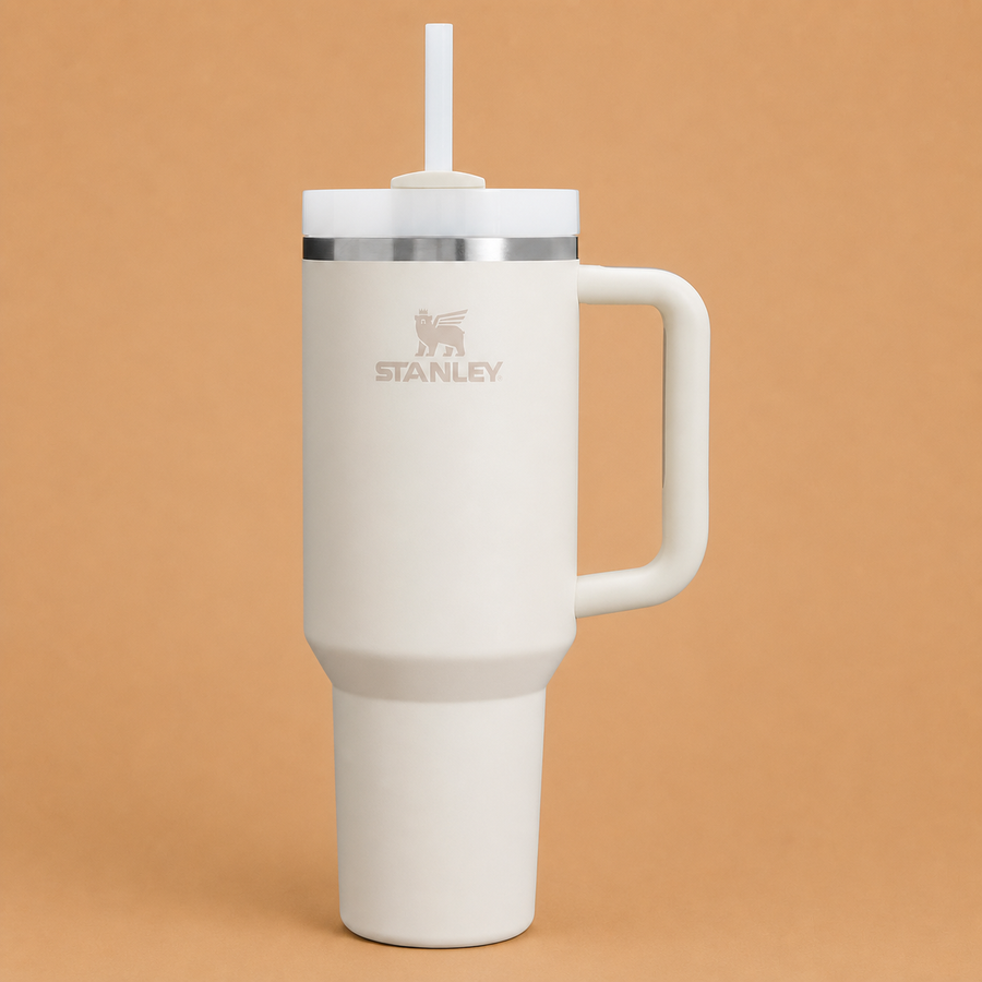 Stanley Quencher H2.0 FlowState Tumbler 1.2L - Cream