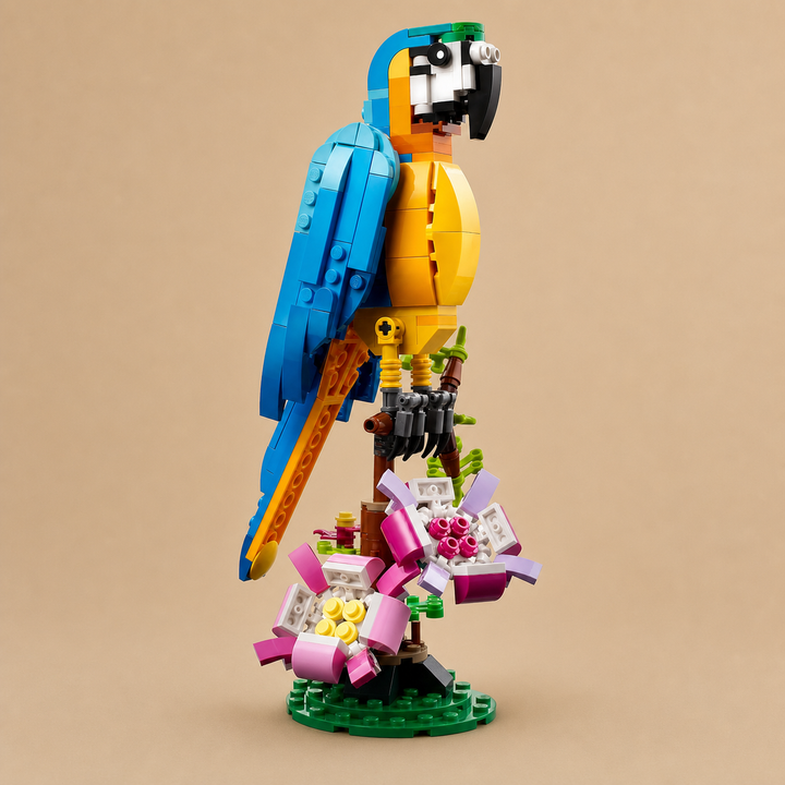 LEGO Creator 3 in 1 Exotic Parrot to Frog to Fish Animal Figures