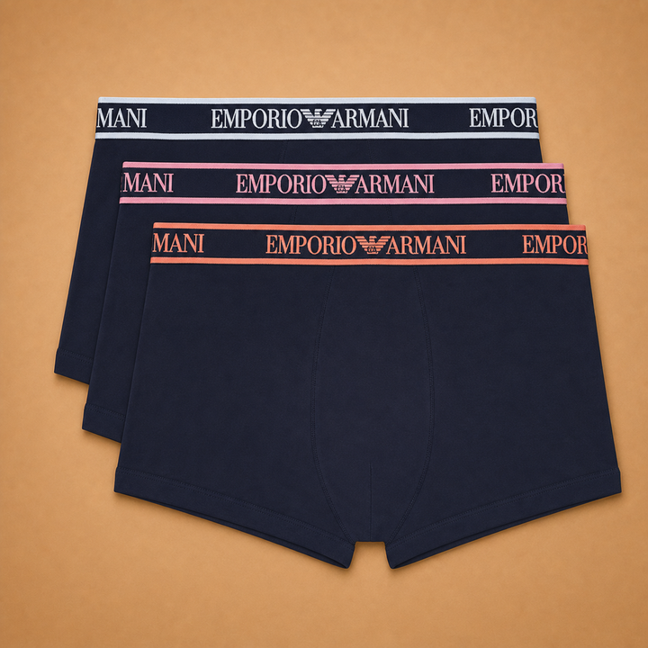 Emporio Armani Men’s Trunks 3pc Gift Set Size M