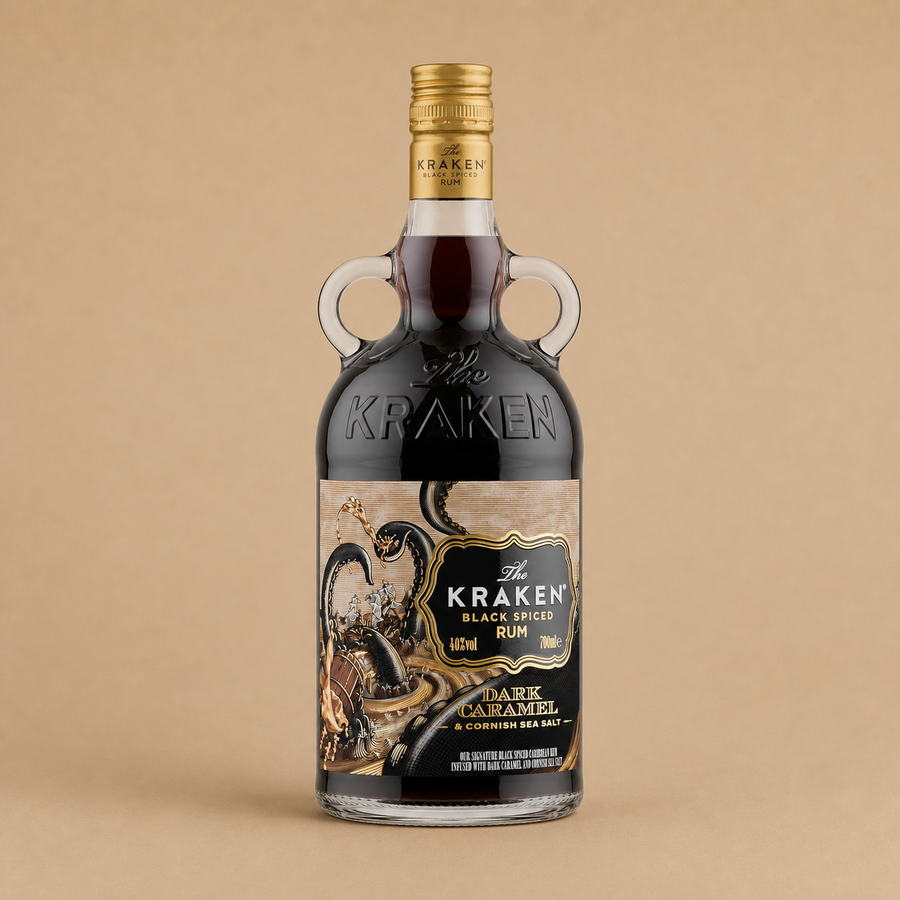 Kraken Dark Caramel & Cornish Sea Salt Black Spiced Rum