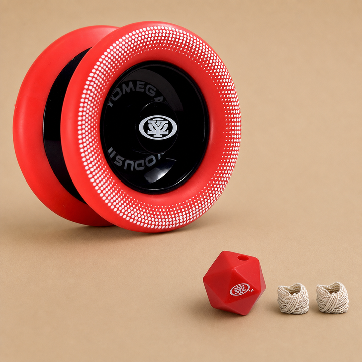 Yomega Xodus II YoYo Rubber Rims and Wing Shape Design