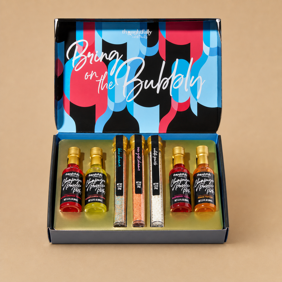 Thoughtfully Cocktails, Champagne and Prosecco Party Cocktail Mixer Gift Set