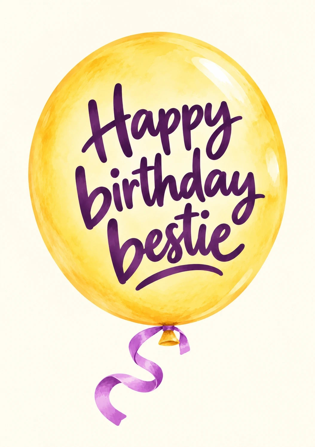 Friendship - Personalised Card — with punch holes