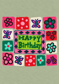 Load image into Gallery viewer, Birthdays - Personalised Card — with punch holes
