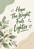 Load image into Gallery viewer, Friendship - Personalised Card — with punch holes
