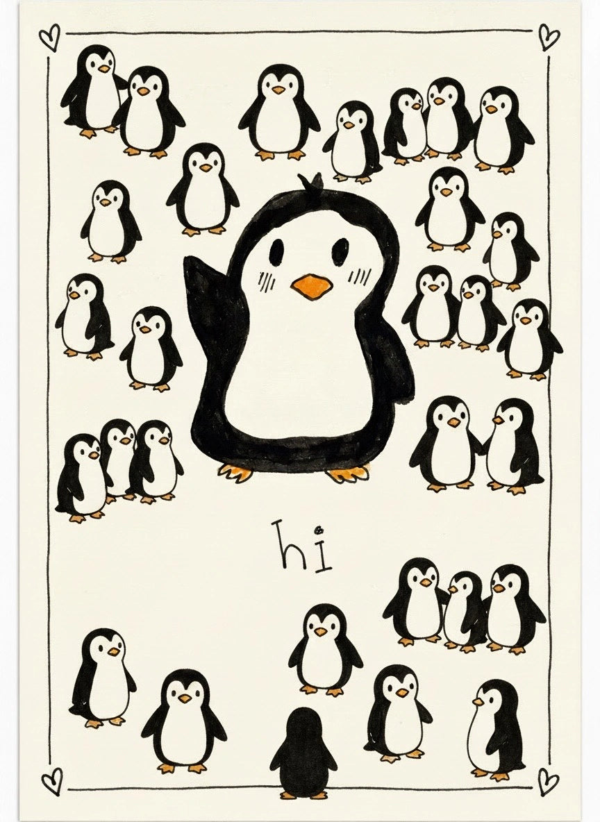 Just Because Personalised Card