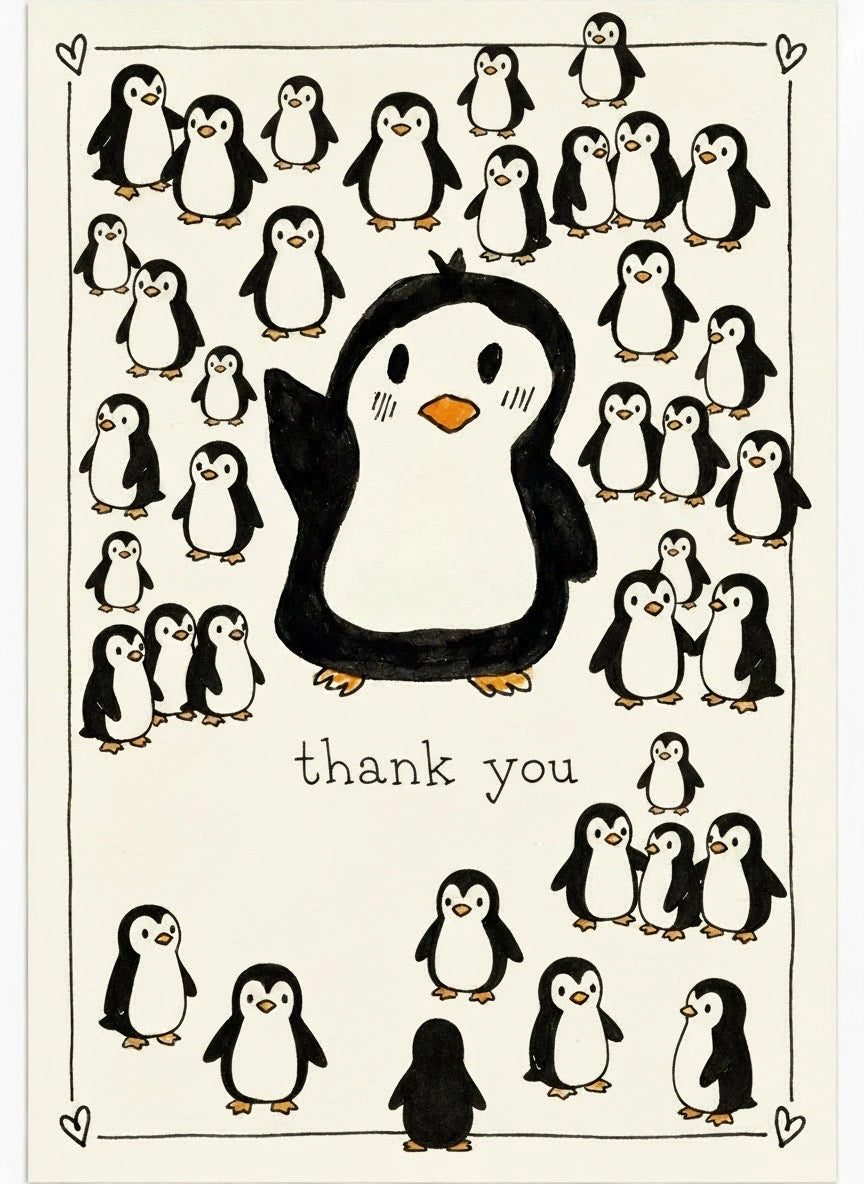 Thank You Personalised Card